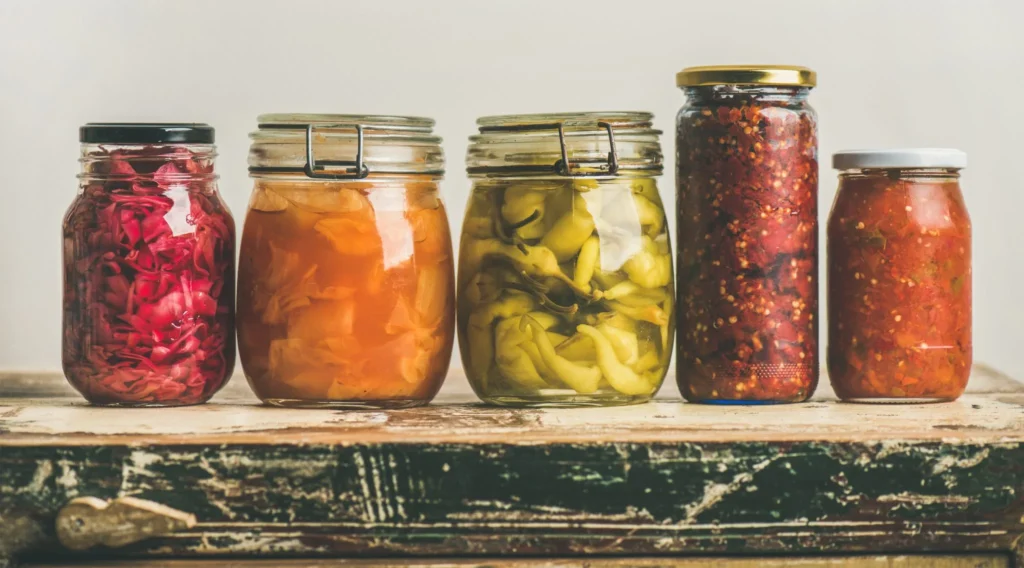 Zdjęcie fermentowanych produktów, medycyna chińska